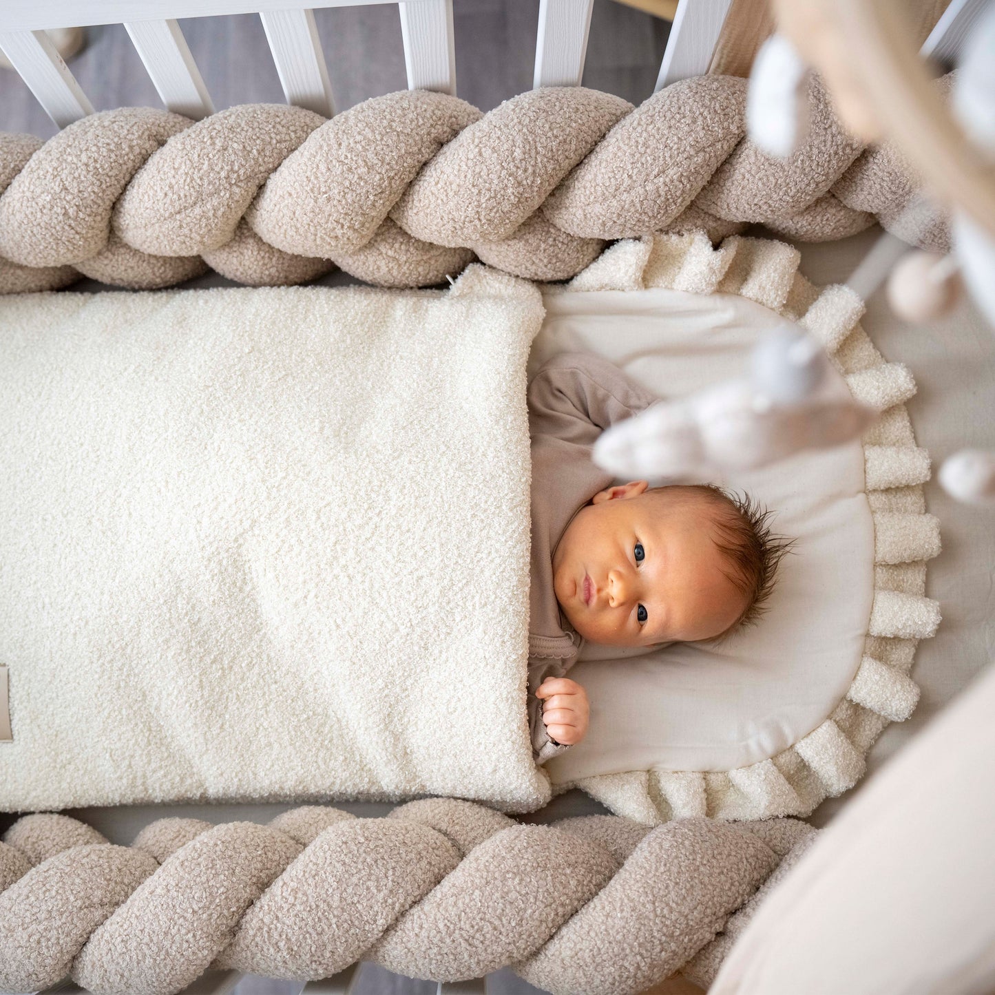 Babyschlafsack Dreamy Teddy Bouclé - kuscheliger Ganzjahreschlafsack