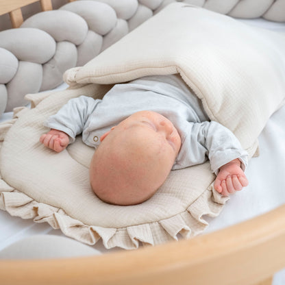 Babyschlafsack Dreamy Musselin – Atmungsaktiver Ganzjahresschlafsack
