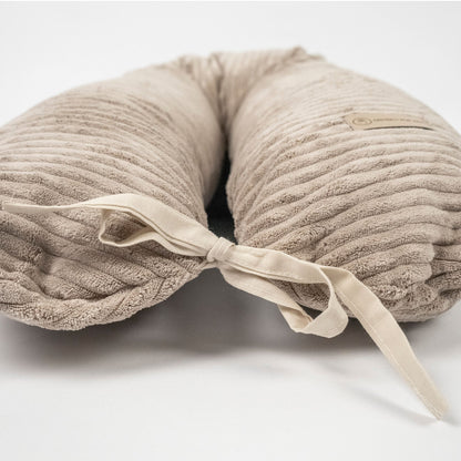 Stillkissen & Schwangerschaftskissen Cord XXL –  ergonomisch & stilvoll