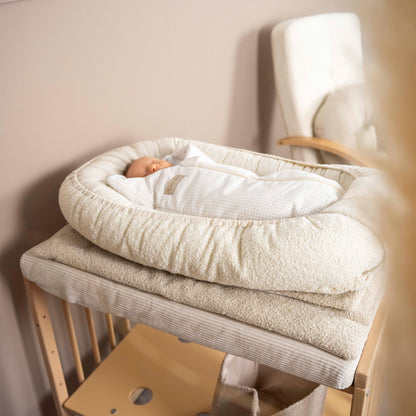 Pucksack Baumwolle kariert mitwachsend - Ganzjahresschlafsack & Einschlafhilfe