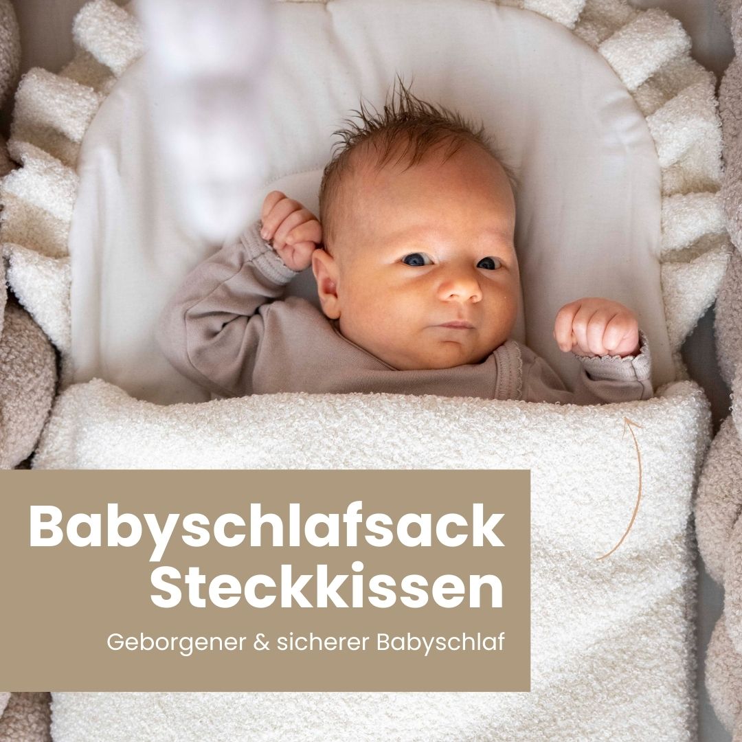 Babyschlafsack Dreamy Teddy Bouclé - kuscheliger Ganzjahreschlafsack