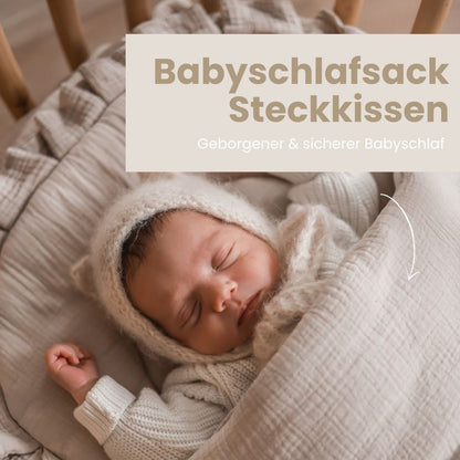 Babyschlafsack Dreamy Musselin – Atmungsaktiver Ganzjahresschlafsack