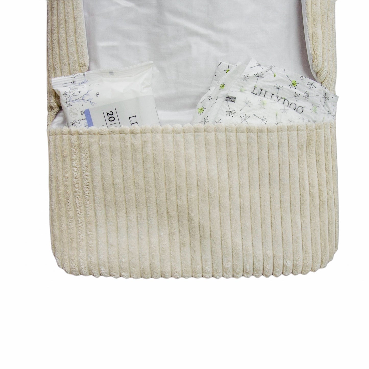 Wickelunterlage Cord – kompakte Windeltasche für unterwegs