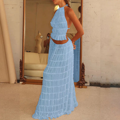 2-teiliges Strandkleid für Damen