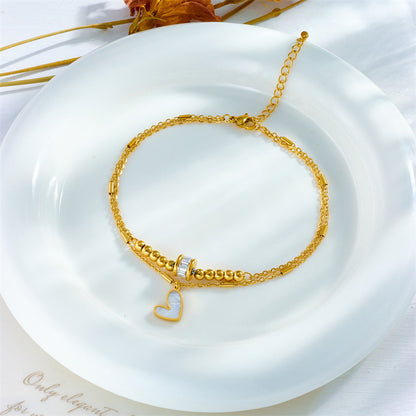 Herz Fußkette