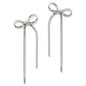 Stainless Steel Schleifen Ohrringe