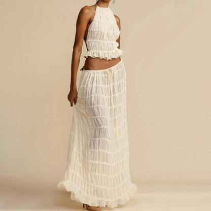 2-teiliges Strandkleid für Damen