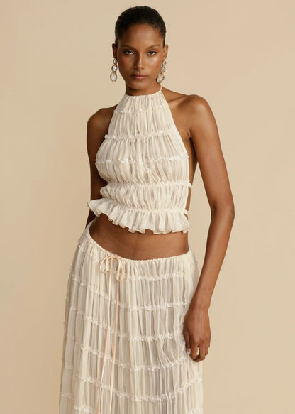 2-teiliges Strandkleid für Damen