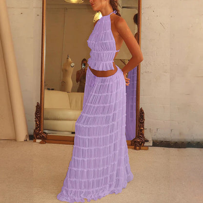 2-teiliges Strandkleid für Damen