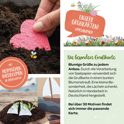 Osterkarte "Frohe Ostern"