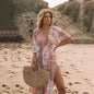 Strandkleid mit Blumen