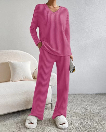 Fashion Long-sleeved Casual Set