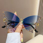 Schmetterling Sonnenbrille
