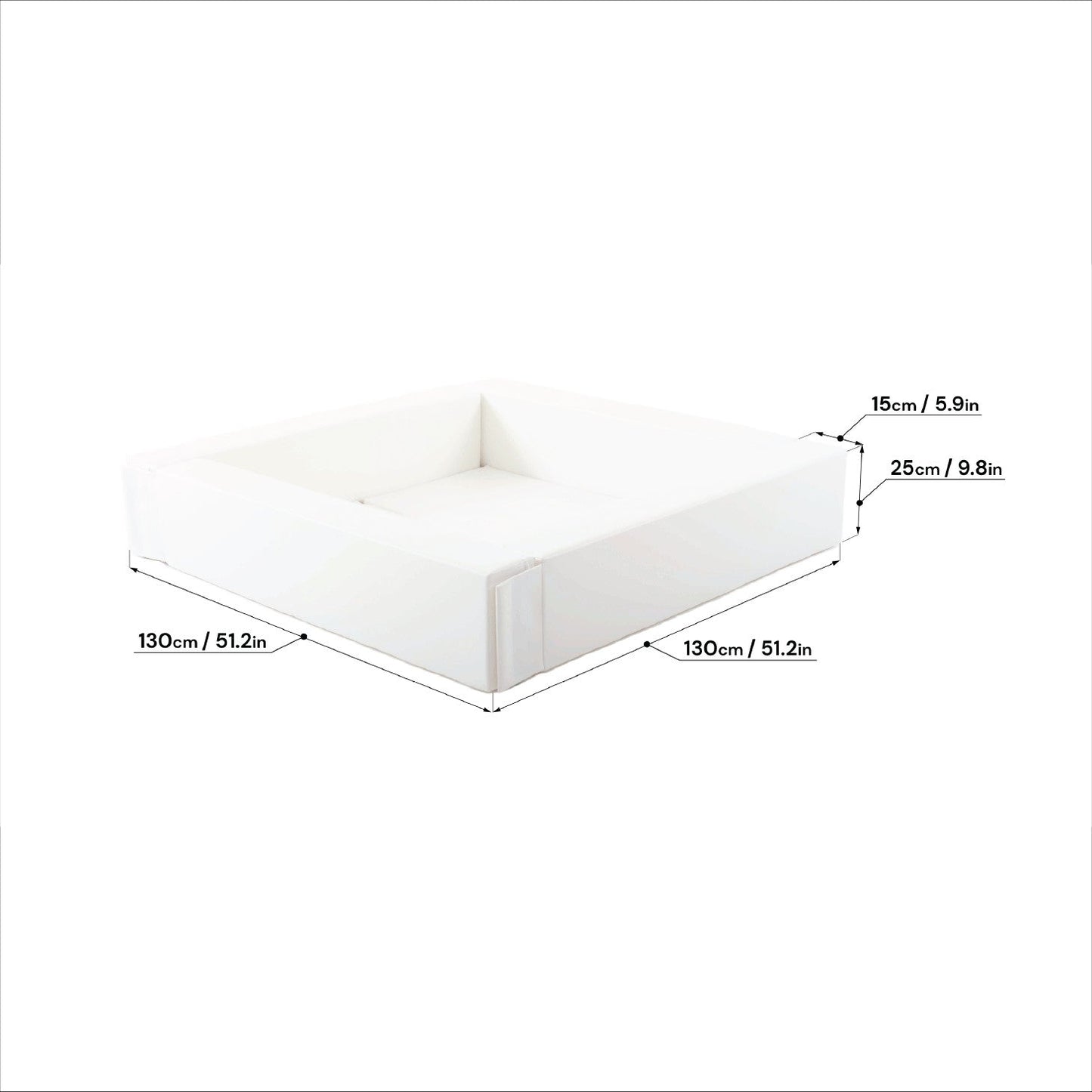 IGLU – Softplay Bällebad | Weiß