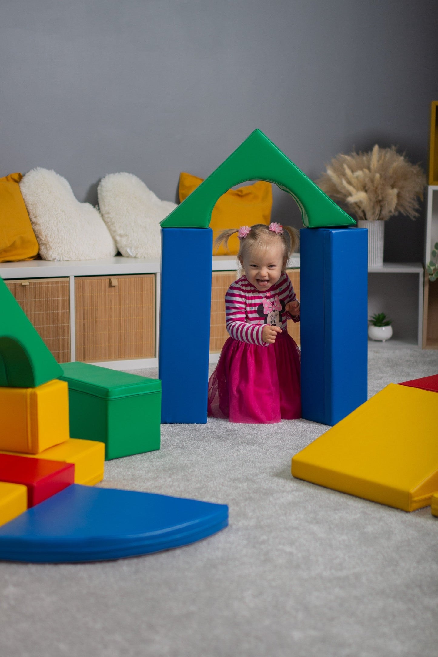 IGLU - 10-teiliges Softplay Bausteinset | Bunt Kreativität