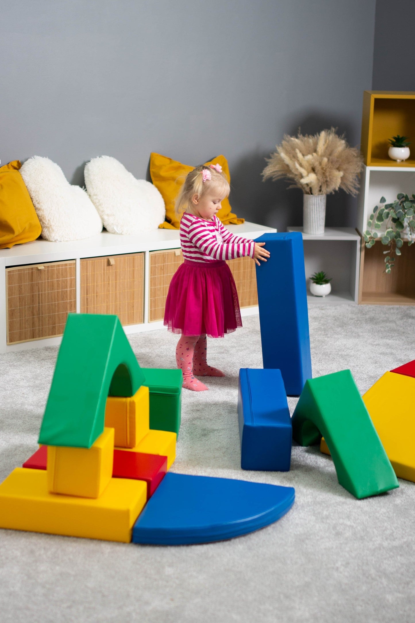 IGLU - 10-teiliges Softplay Bausteinset | Bunt Kreativität
