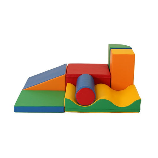IGLU - 7-teiliges Softplay Bausteinset | Bunt Entdecker