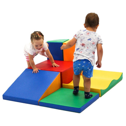 IGLU - 7-teiliges Softplay Bausteinset | Bunt Entdecker