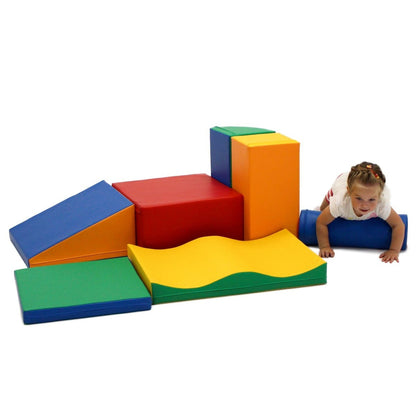 IGLU - 7-teiliges Softplay Bausteinset | Bunt Entdecker