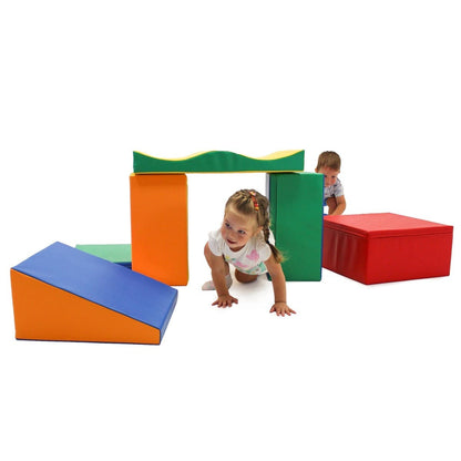 IGLU - 7-teiliges Softplay Bausteinset | Bunt Entdecker