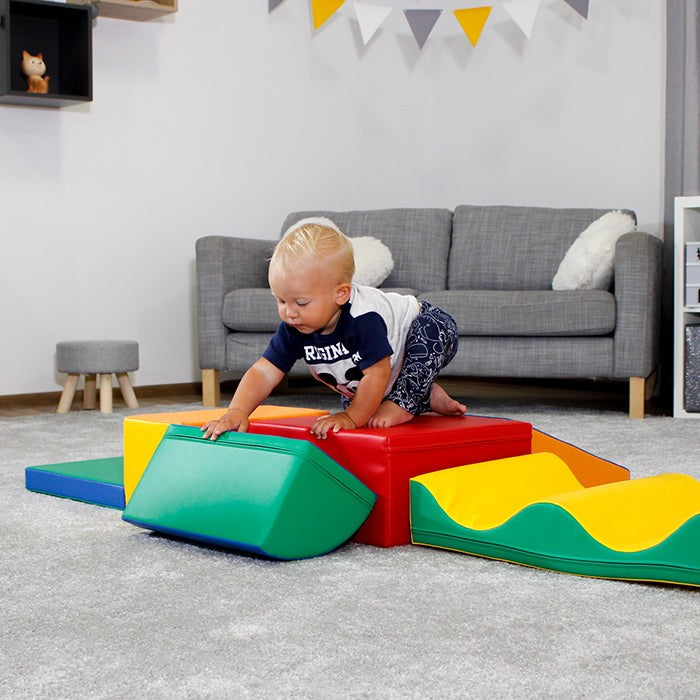 IGLU - 7-teiliges Softplay Bausteinset | Bunt Entdecker