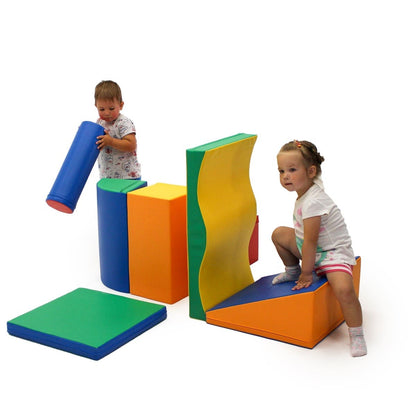 IGLU - 7-teiliges Softplay Bausteinset | Bunt Entdecker