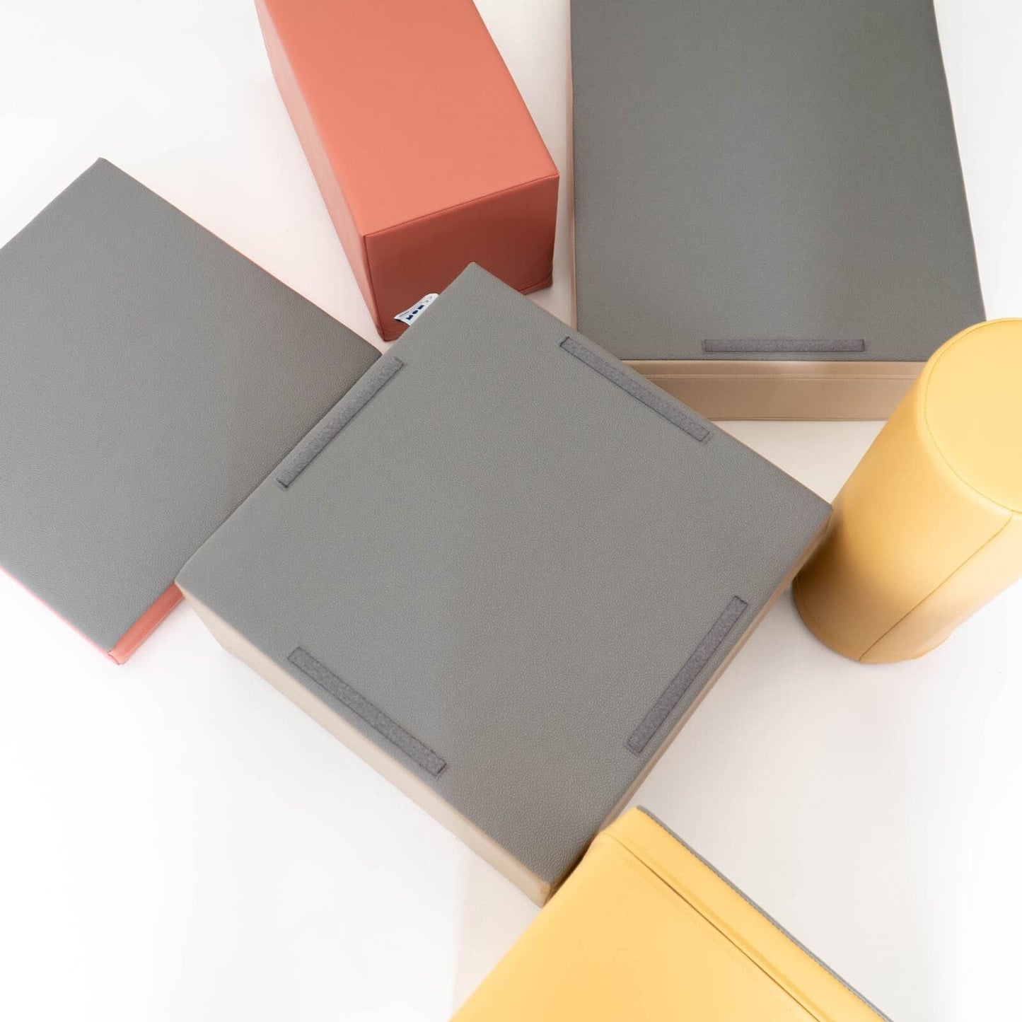 IGLU - 7-teiliges Softplay Bausteinset | Pastellrosa Entdecker