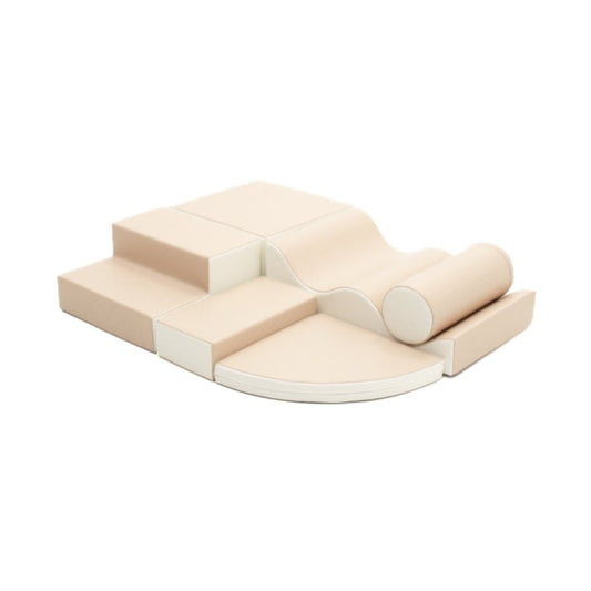 IGLU - 6-teiliges Softplay Bausteinset | Beige Explorer