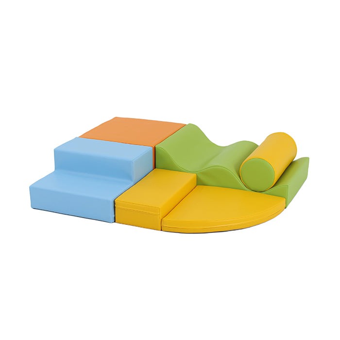 IGLU - 6-teiliges Softplay Bausteinset | Helles Bunt Explorer