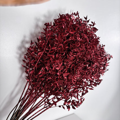 Ruskus glitzer-rot / Outlet