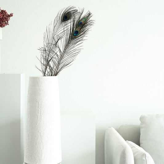 Pfauenfeder 3 Stiele