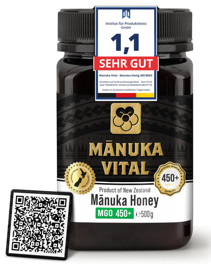 Manuka Honig MGO 450+, 500g