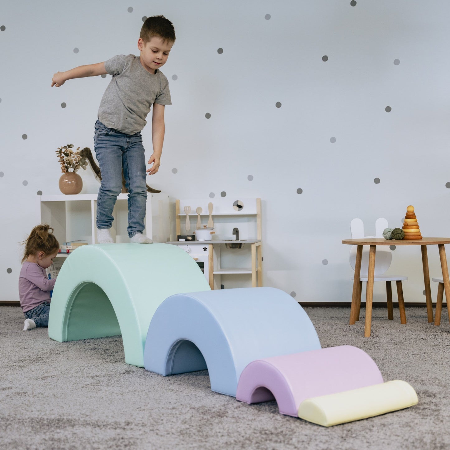 IGLU – Montessori Softplay Set | Regenbogenwelt
