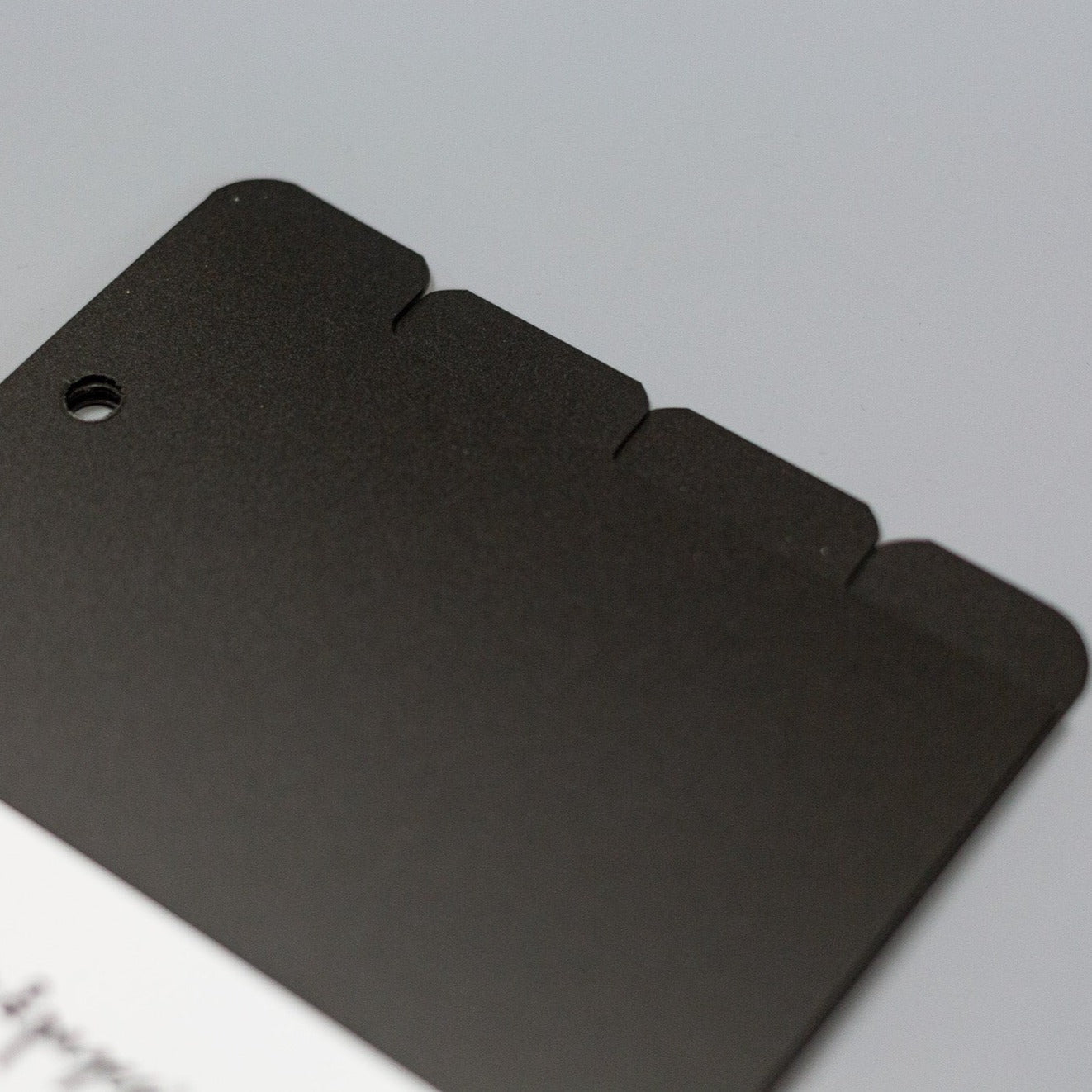 Register für Ringplaner - Tabs oben - "schwarz & transparent" - Din A5 & Personal