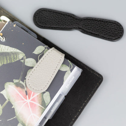 Magnetischer Paper Clip aus Kunstleder – Lesezeichen