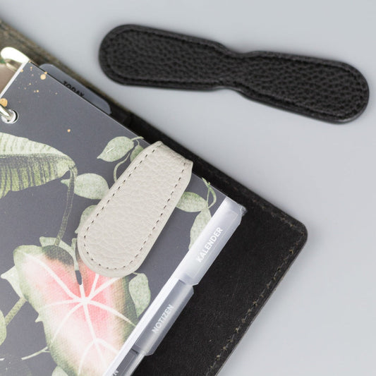 Magnetischer Paper Clip aus Kunstleder – Lesezeichen