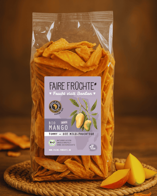 500g Bio Mangostreifen Tommy 'die Mild-fruchtige'