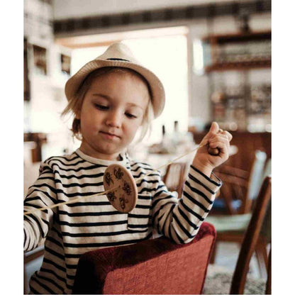 Wooden Story – Holz-Summkreisel | Natur