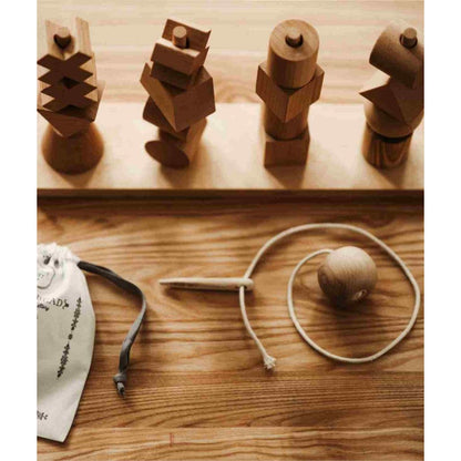 Wooden Story – Holzfädelnadel XL | Natur