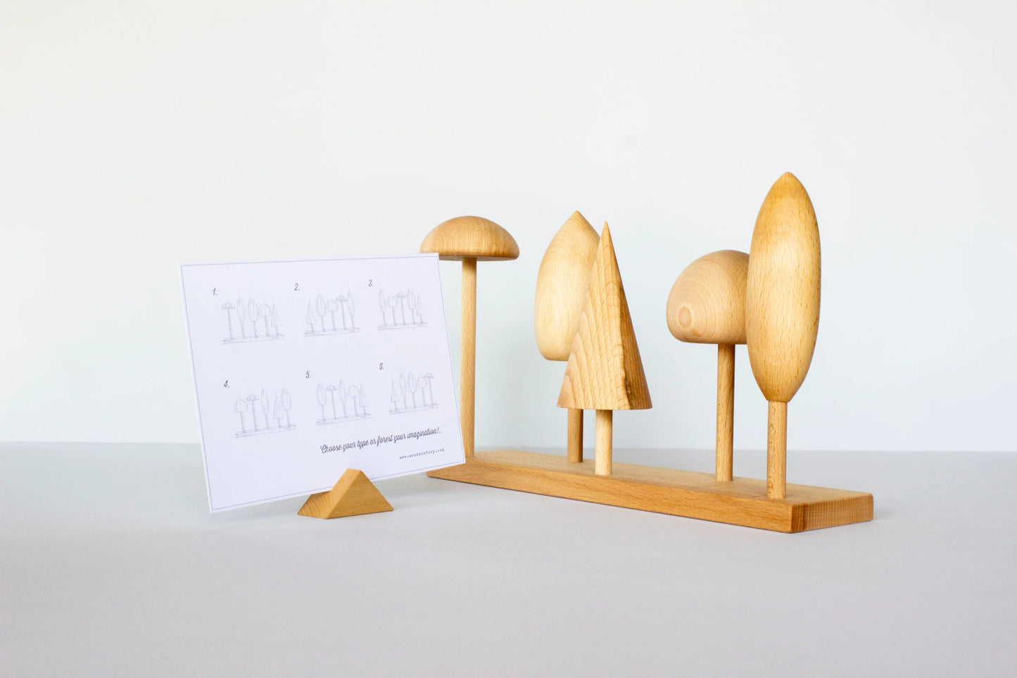 Wooden Story – Holzpuzzle Baumkronen | Natur